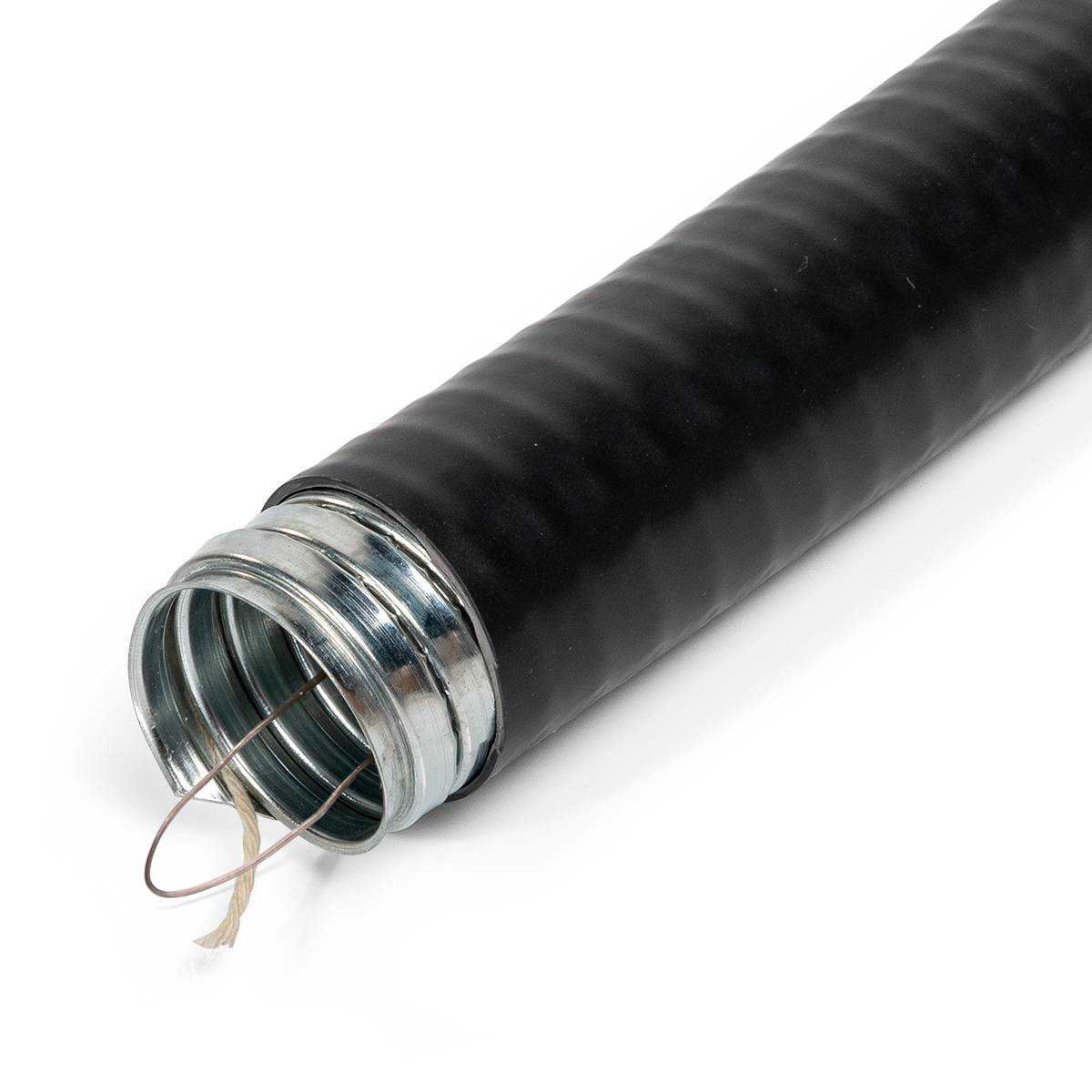 Металлорукав толстостенный МГ «HEAVY DUTY» 18 с протяжкой (Fortisflex) (88436)