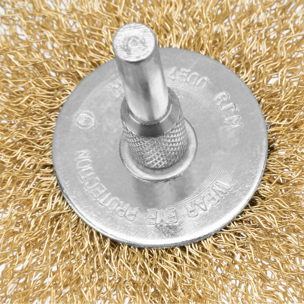 Набор щеток для дрели, 5 шт, 5 плоских 25-38-50-63-75 мм, со шпильками, металлические Matrix (74494)