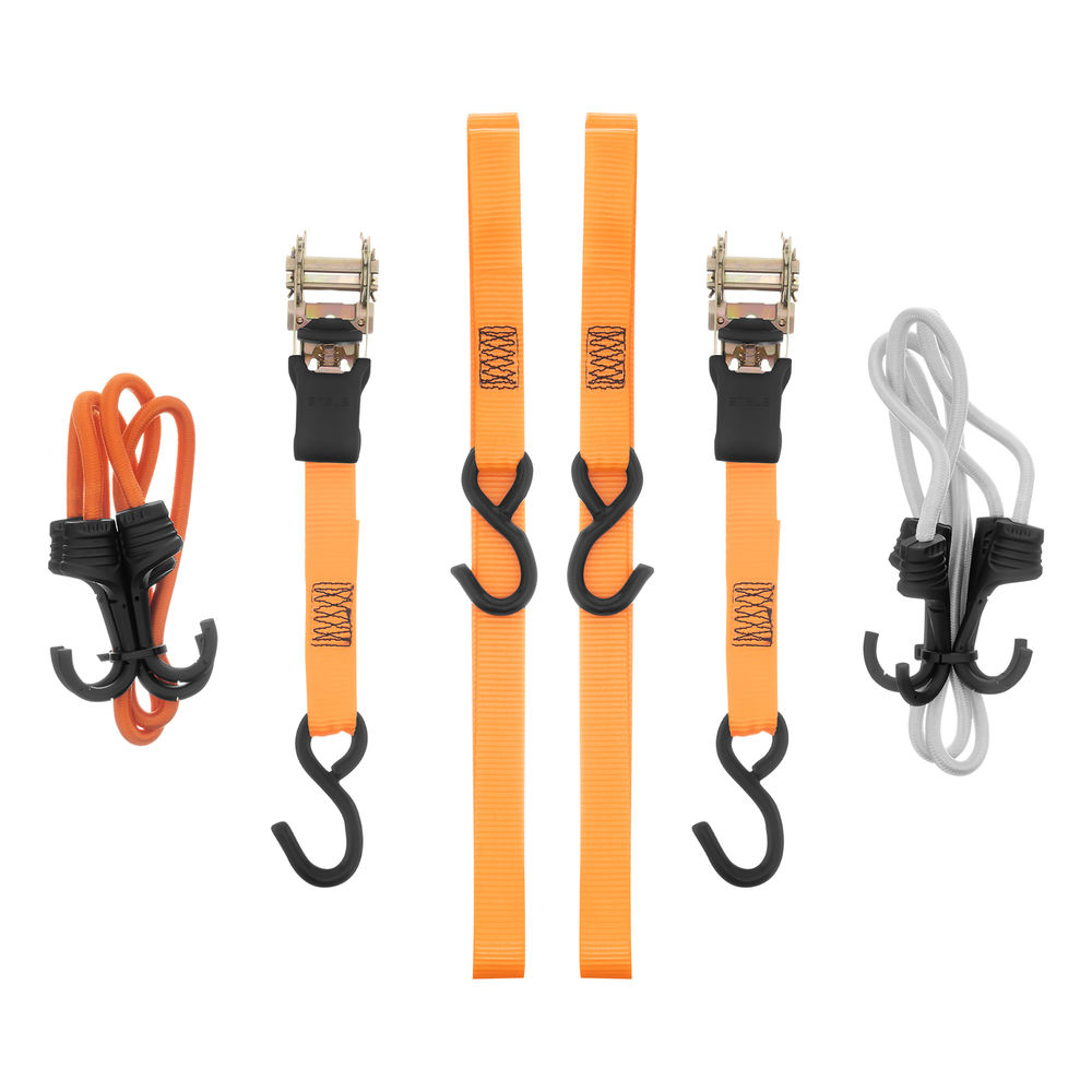 Набор стяжек и резинок для фиксации грузов Stels (54403)