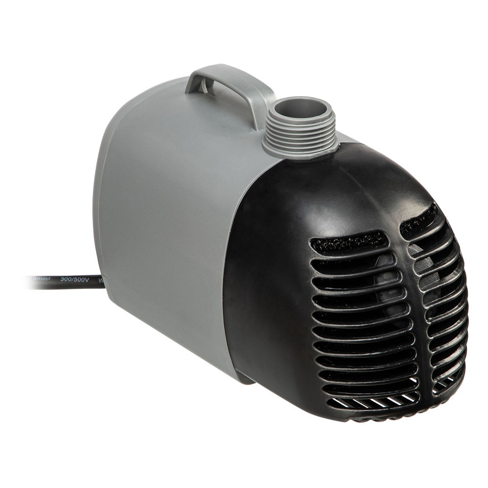 Насос фонтанный FNP110-34, 112 Вт, подъем 3,4 м, 3400 л/ч, колокольчик/каскад/гейзер Denzel (99032)