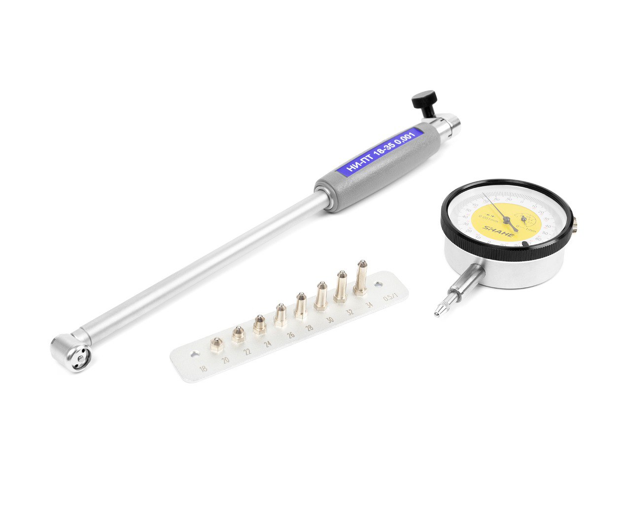 Нутромер индикаторный НИ повышенной точности 18-35 0,001 SHAHE