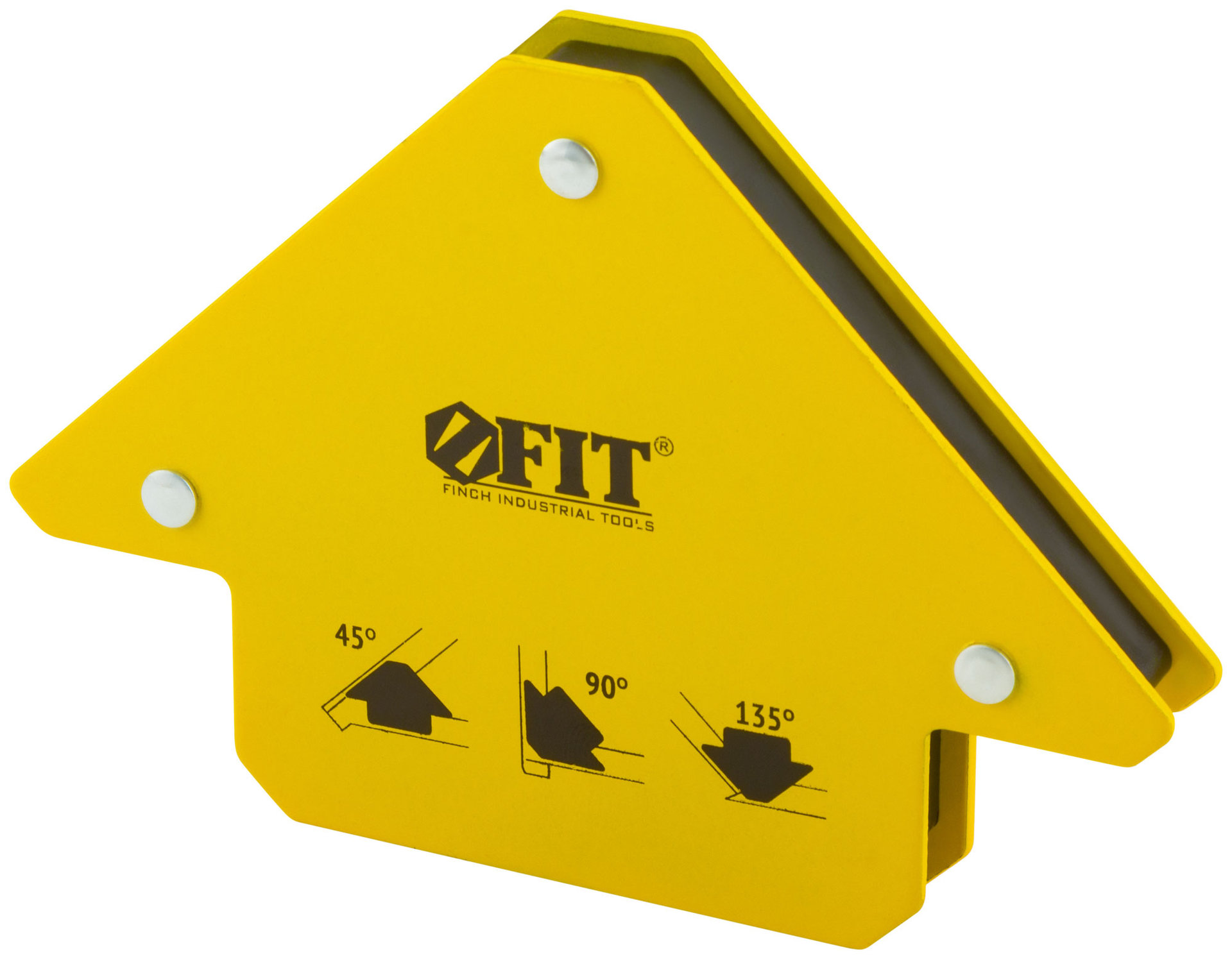 Угольник для сварки магнитный, тип стрелка, усилие до 11 кг (81801)