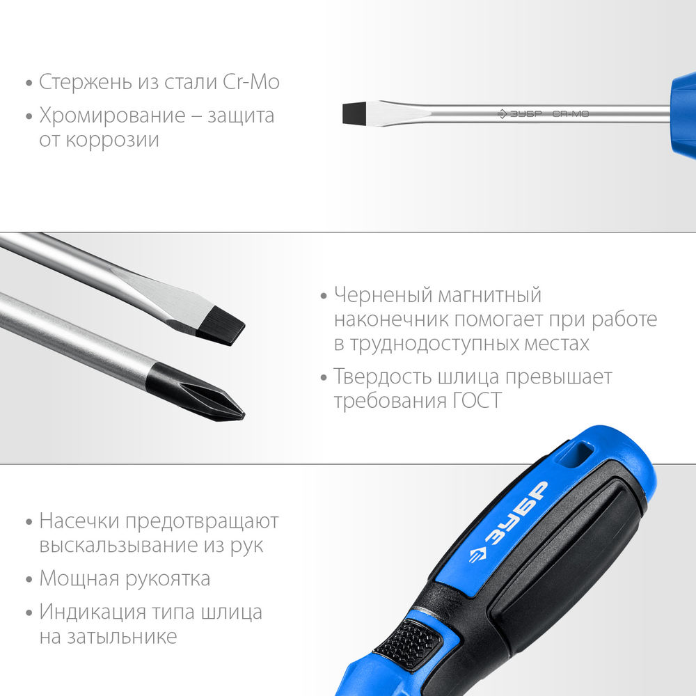 Набор отверток 28 предм. ЗУБР Профессионал 25240_z01