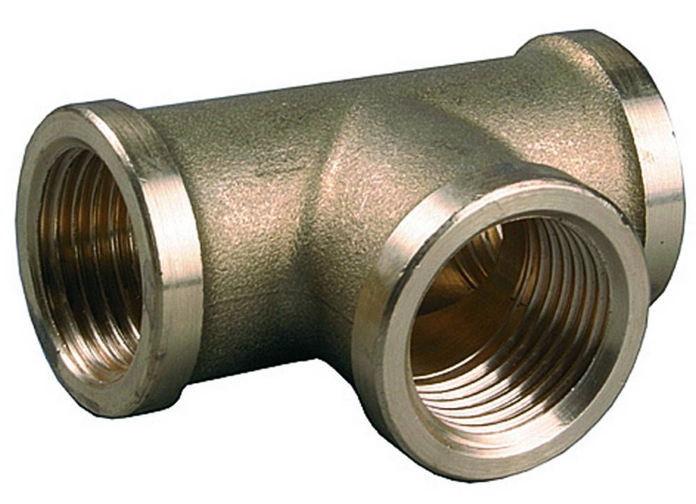 Тройник внутренняя резьба 3/4, латунь GENERAL FITTINGS 51055-3/4