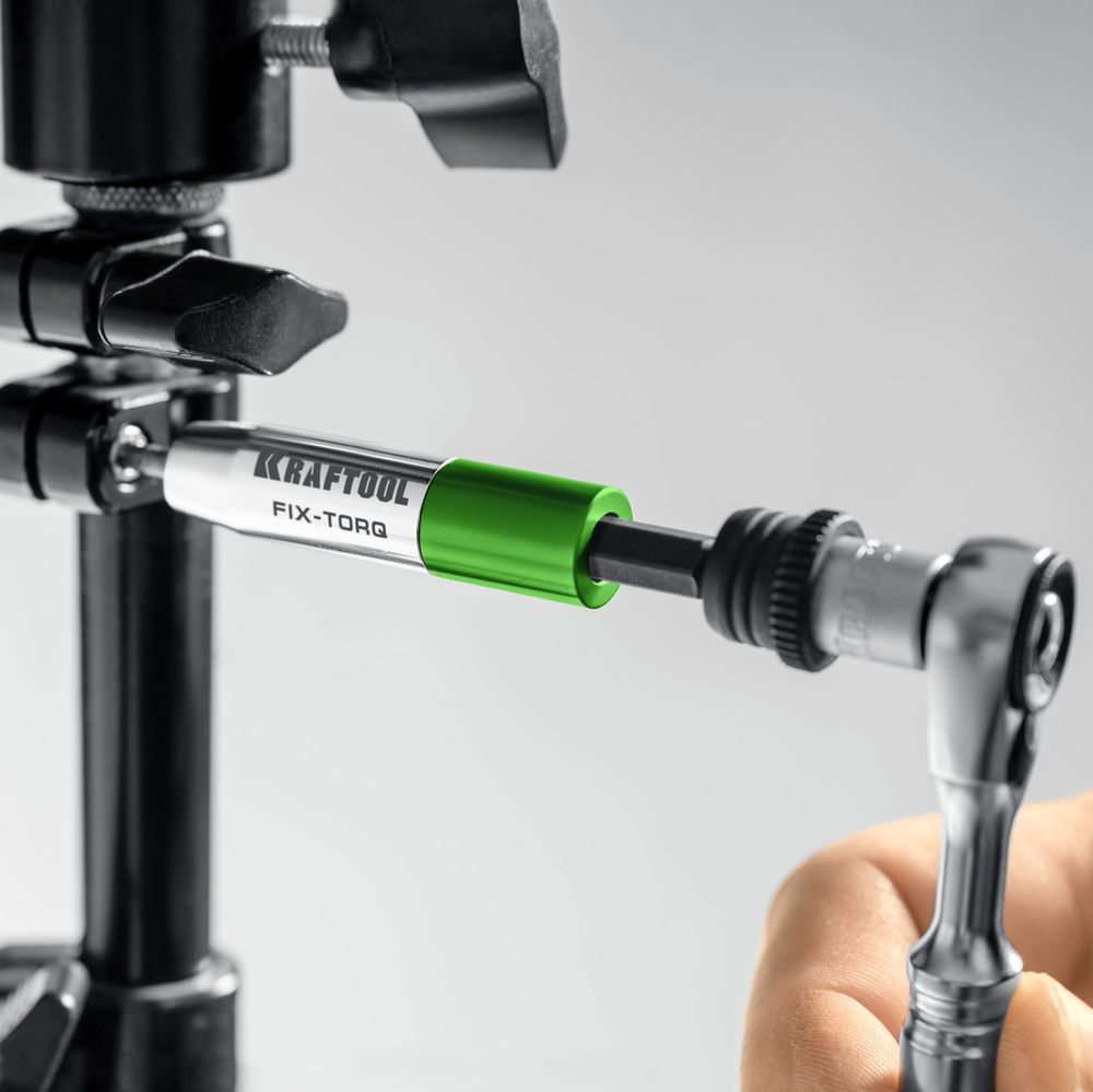 Динамометрический адаптер для бит FIX-TORQ, 3.0 Нм KRAFTOOL 64035-3.0
