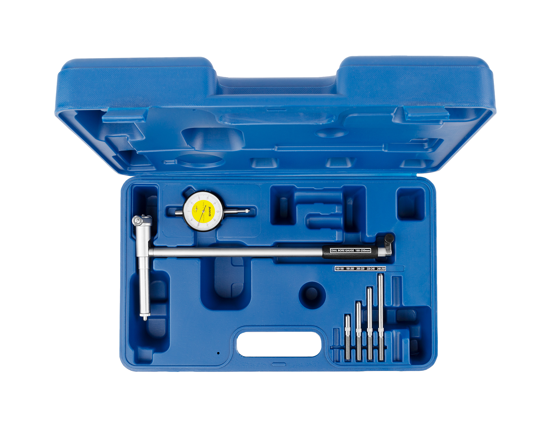 Нутромер индикаторный НИ 160-250 0,01 (ГРСИ №85113-22) SHAHE с поверкой