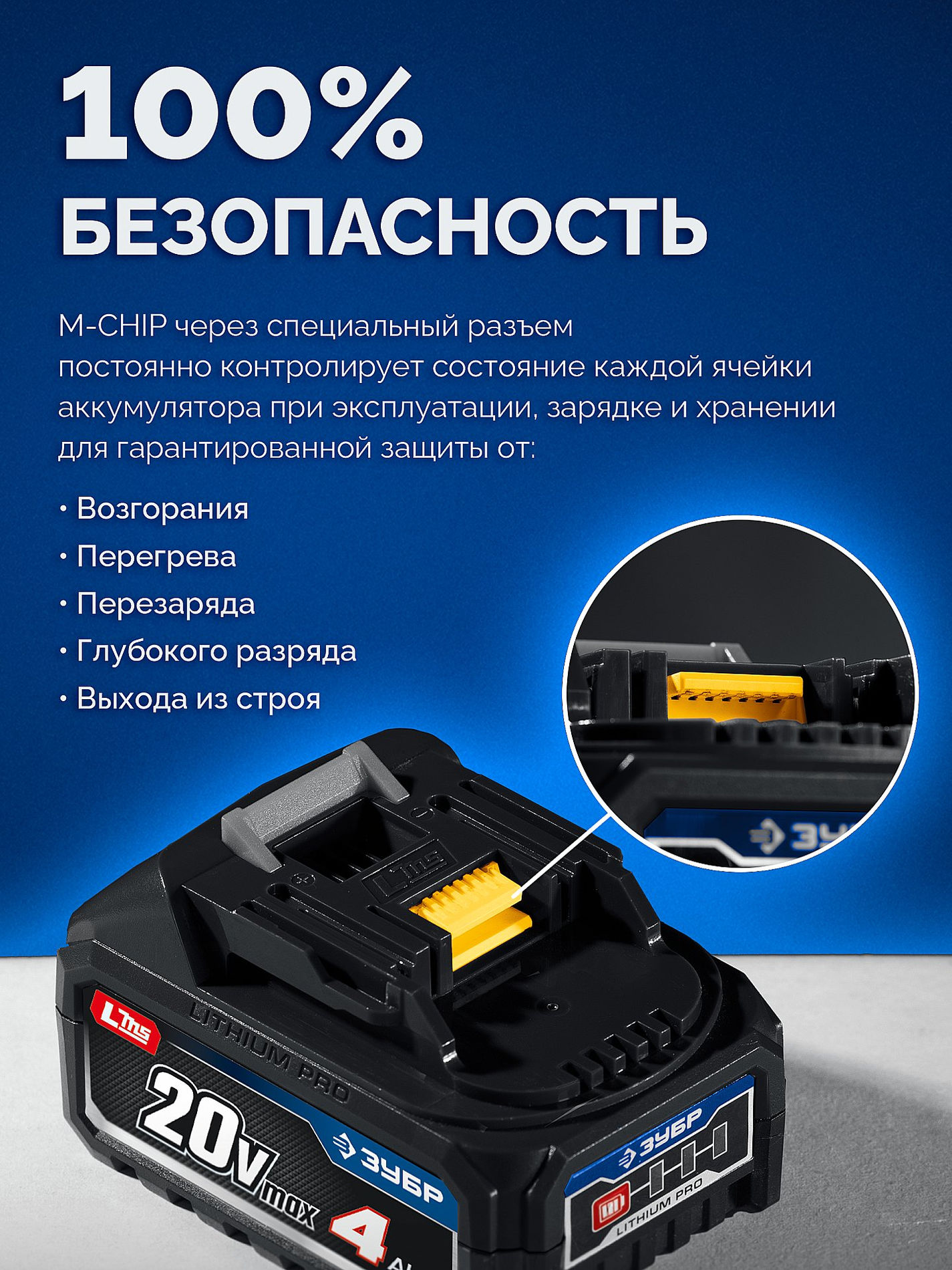 ЗУБР 20 В, 500 Н·м, без АКБ (LMS), бесщеточный ударный гайковерт, ПРОФЕССИОНАЛ (GB-550)