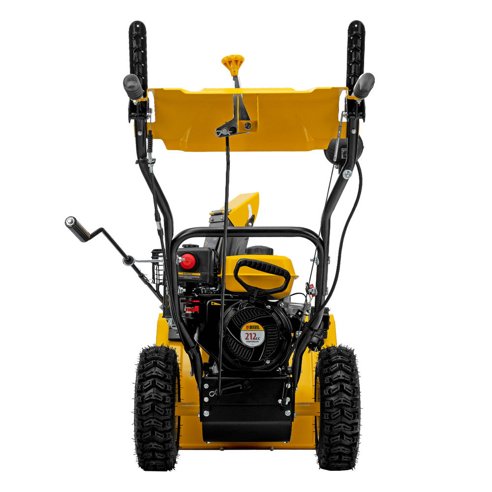 Бензиновая снегоуборочная машина SB 560 LP, 212 cc, электростартер, фара Denzel (97652)