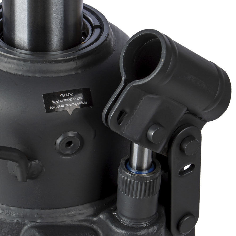 Домкрат бутылочный двухштоковый профессиональный 10 т 125-225 мм RUNTEC RT-WJ10