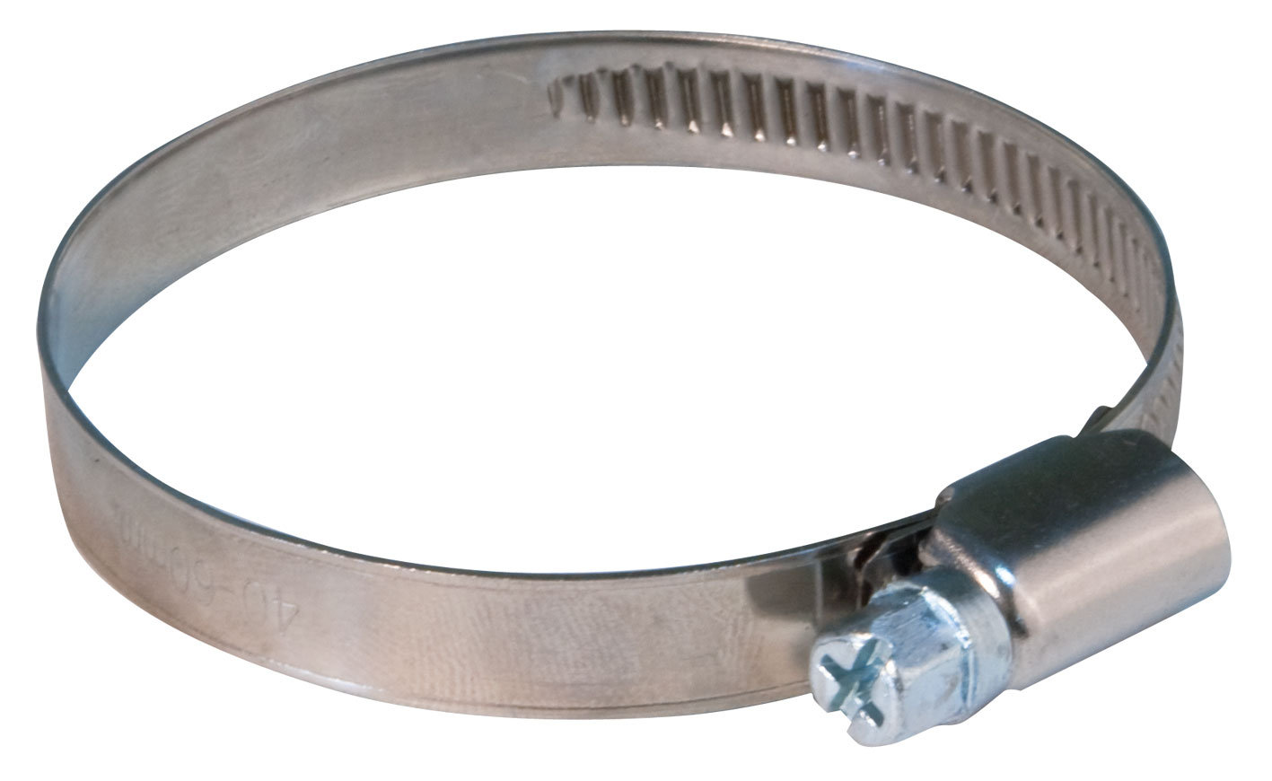 Хомут обжимной накатной, ширина 9 мм, нерж.сталь 30-45 мм (99329т)