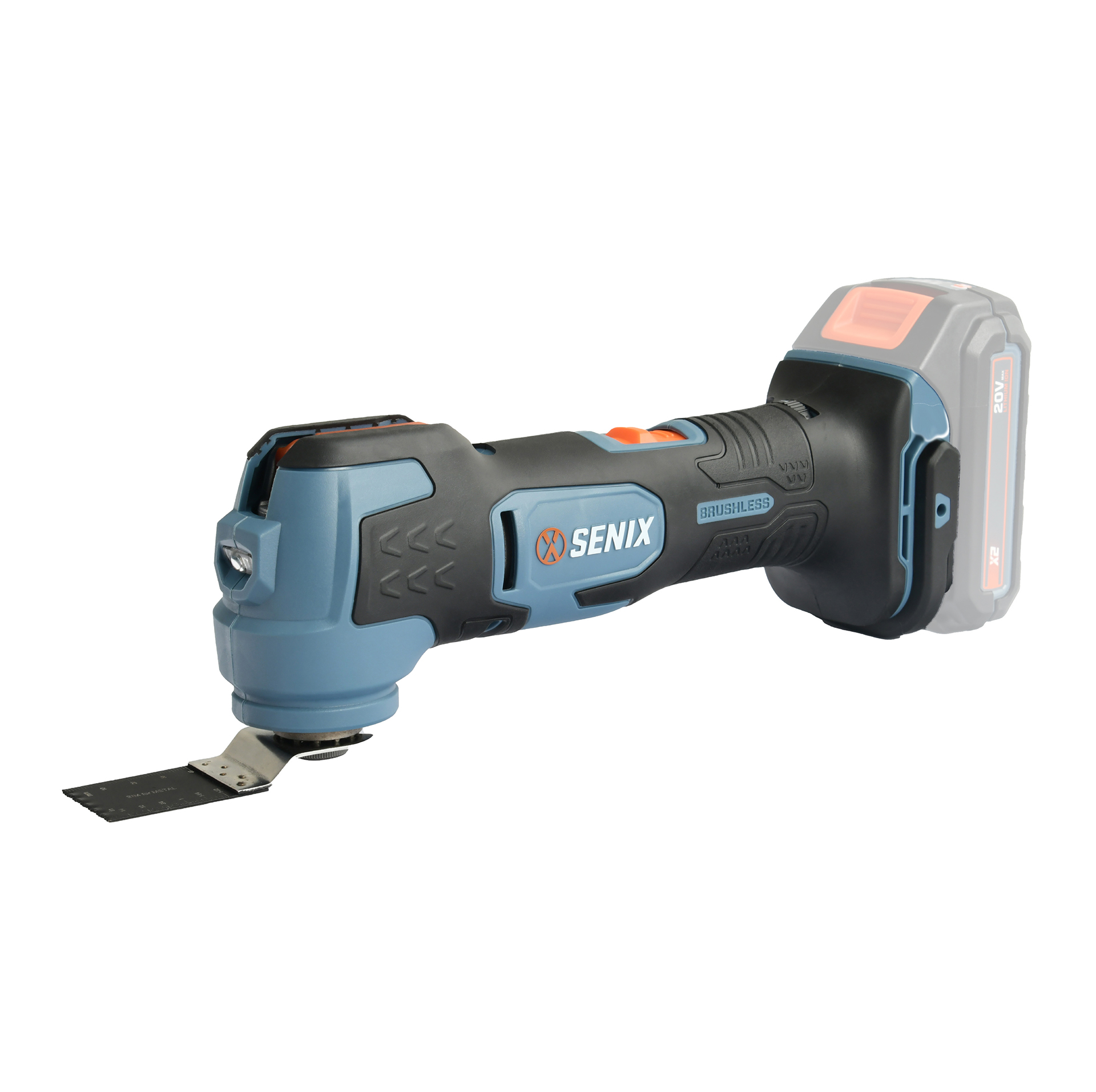 Реноватор (многофункциональный инструмент), без АКБ и ЗУ X2 20В