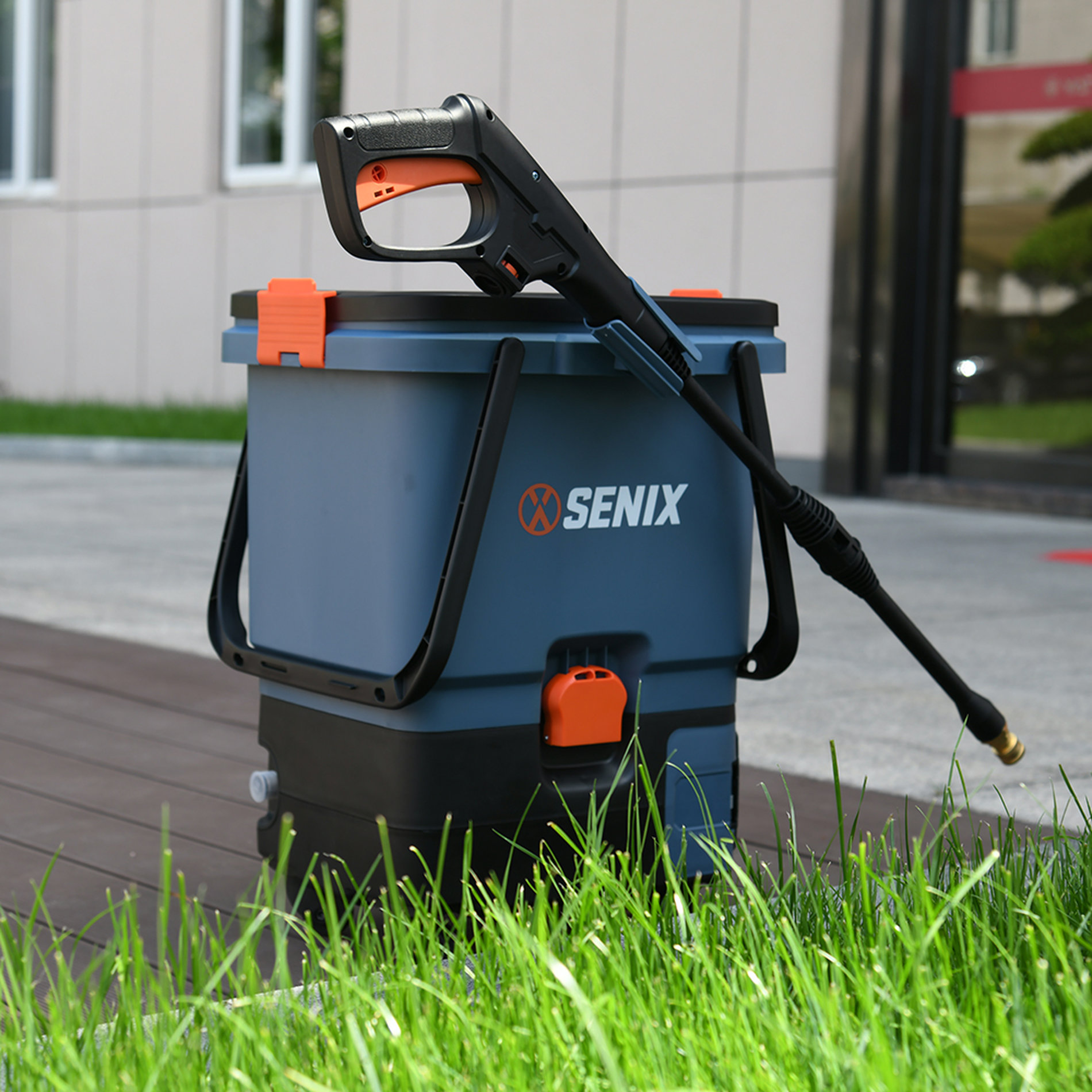 Мойка высокого давления 90 бар X2 2*20В