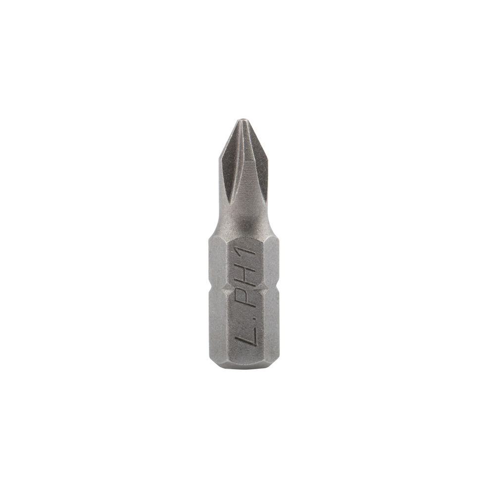 Бита, с шестигранным хвостовиком, 1/4, PH1, 25 мм, 1 шт, Licota, BPH102501