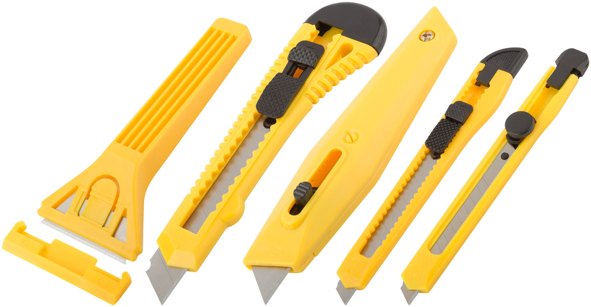 Ножи и скребки, набор 5 шт. (10505)