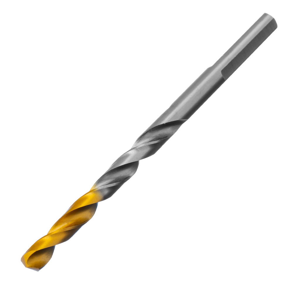 Сверло спиральное по металлу 5 x 86 мм, Р6М5, Golden Tip Denzel (718233)