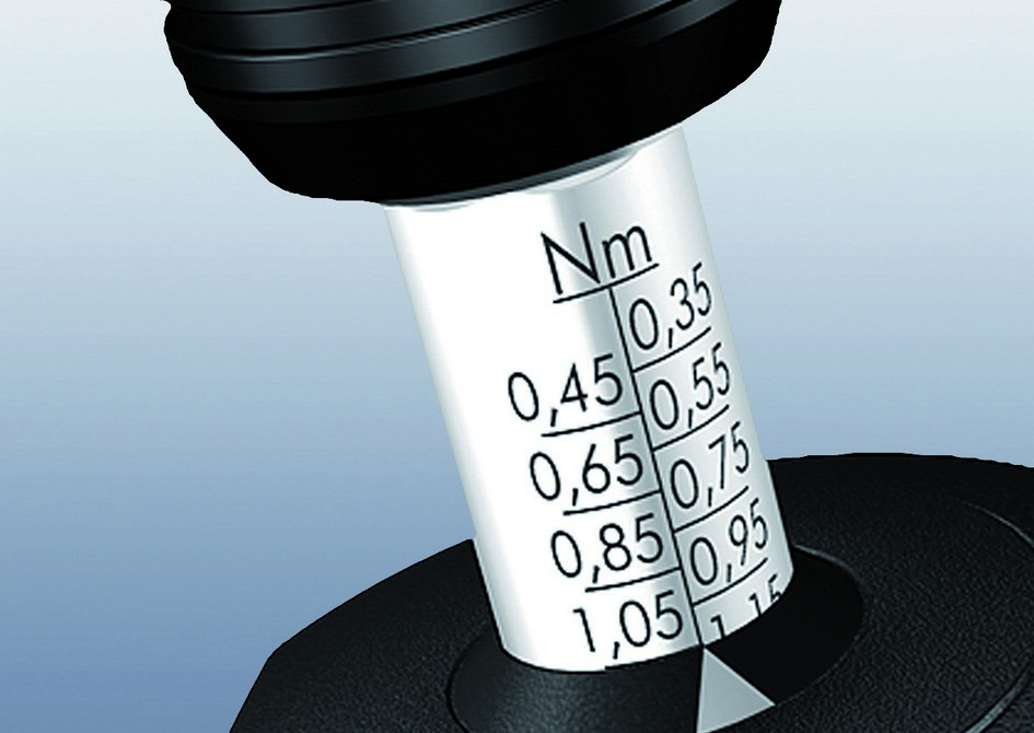 Отвёртка-битодержатель динамометрическая 0.30-1.00 Нм патрон Rapidaptor 1/4 D6.3/F6.3 лупа Kraftform серия 7431 Wera WE-074772