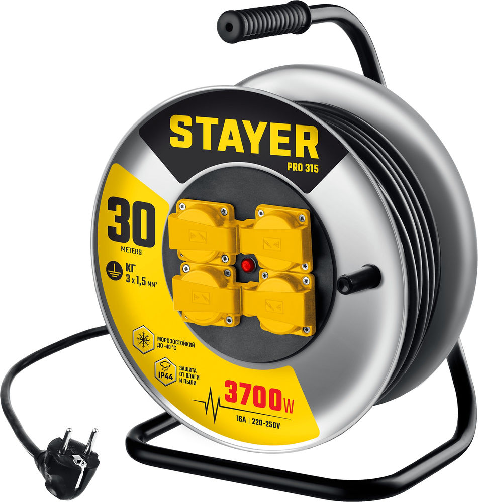 Лента клейкая двухсторонняя на тканевой основе Professional STAYER 50 мм 5 м 1217-05  