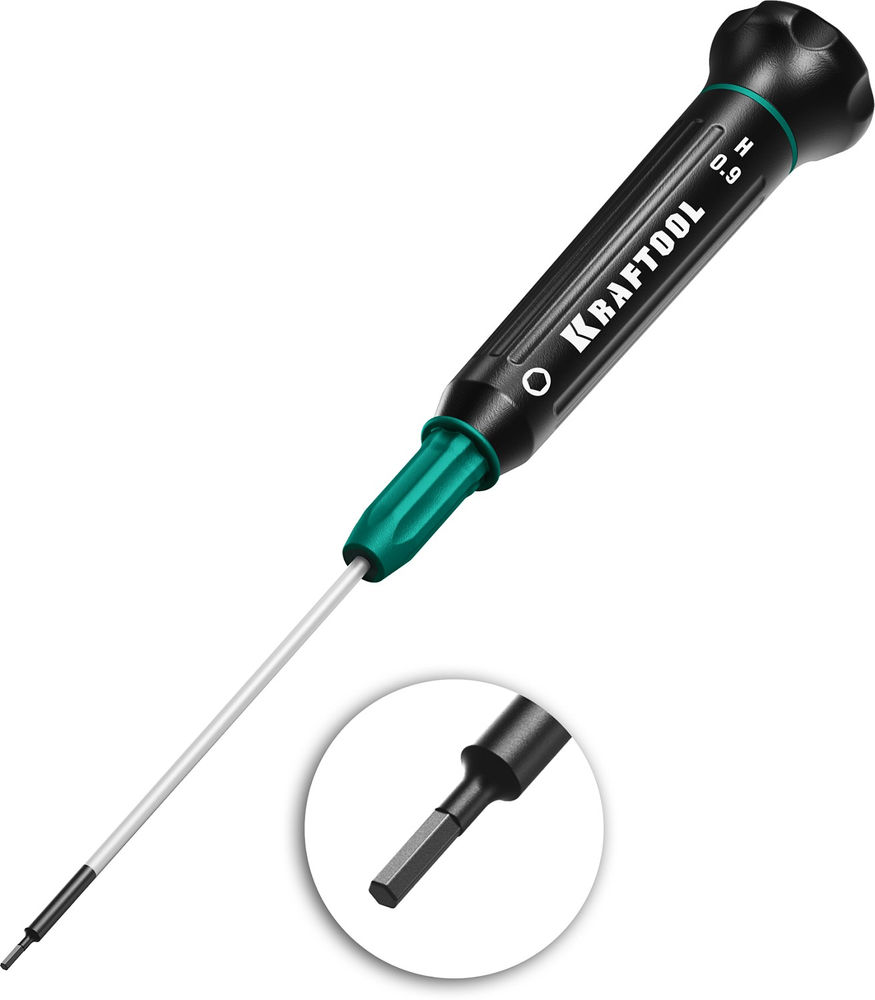 Отвертка для точных работ Precision, Hex0.9 KRAFTOOL 25685-0.9