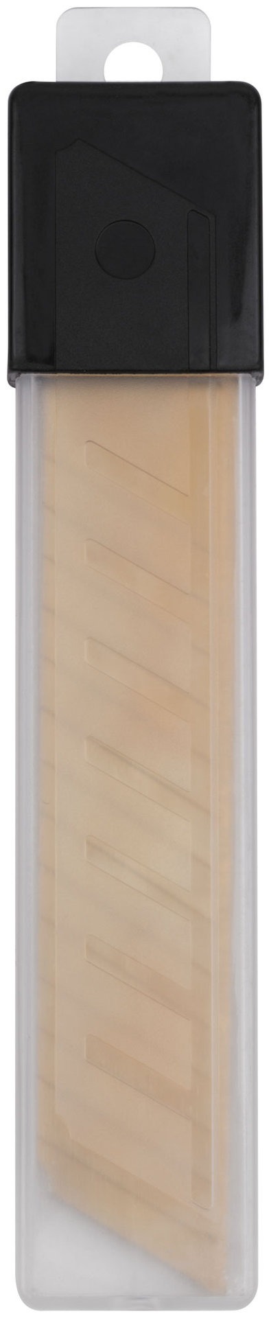 Лезвие сегментированные 18 мм, 15 сегментов (5 шт.) с нитридом титана (10432)