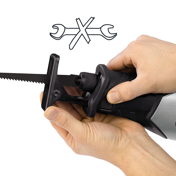 Пила сабельная Einhell TC-AP 650 E, 650Вт,500-3000/мин,ход 20мм,Quick (4326141)