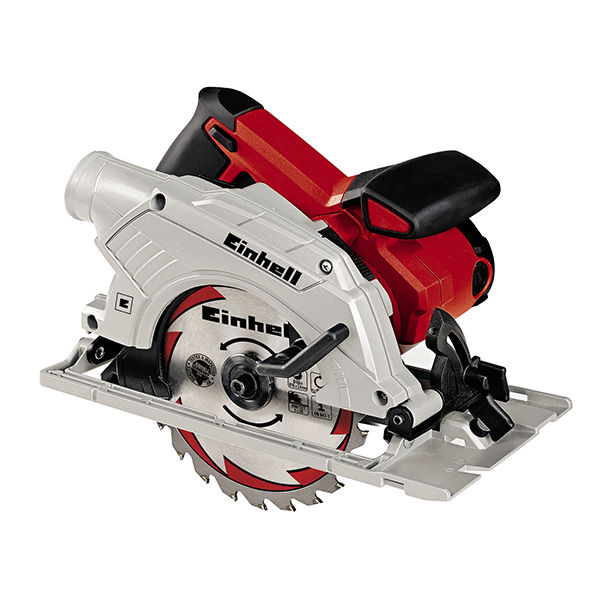 Пила цирк. Einhell TE-CS 165, 1200Вт,5500об/мин,165х16мм,55мм,литая подошва,под направляющую (4331010)