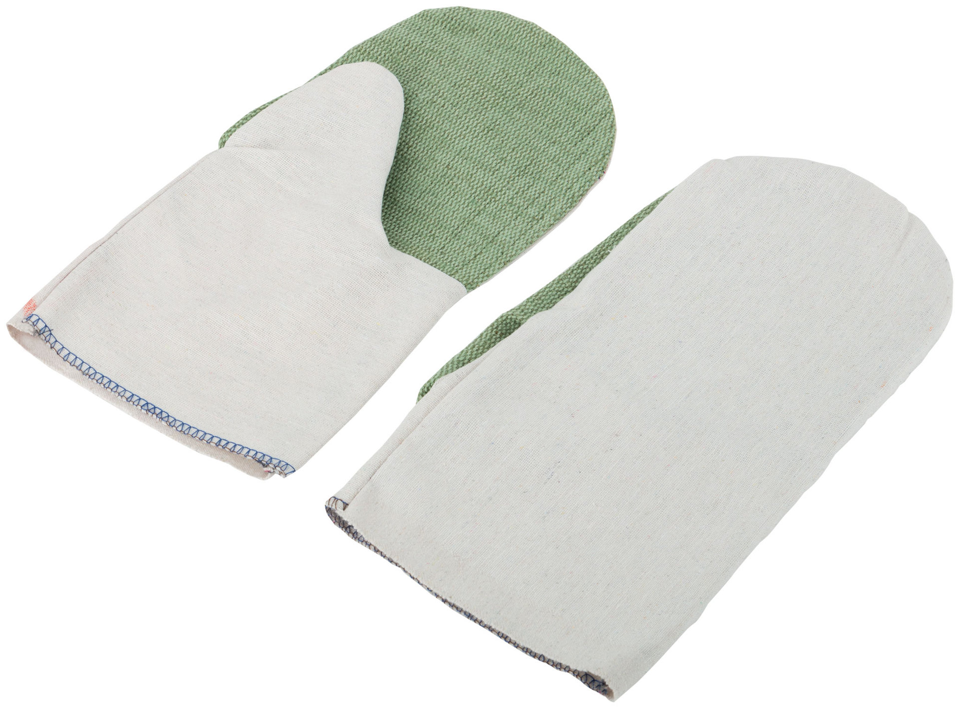 Рукавицы х/б с брезентовым наладонником (12462)