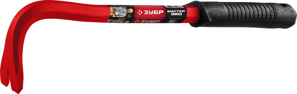Гвоздодер 320 мм шестигранный с рукояткой ЗУБР 21605