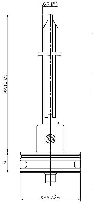 ЗУБР Т300-30, сменный боек для нейлера 31932, Профессионал (31932-PK)
