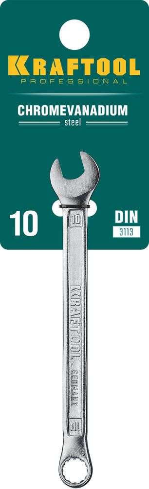 Ключ гаечный комбинированный 10 мм KRAFTOOL 27079-10