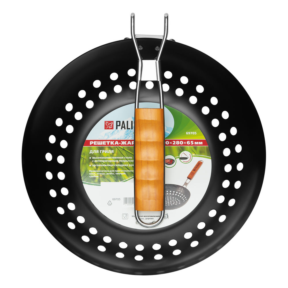 Решетка-жаровня 490х280х65 мм, Camping Palisad (69705)