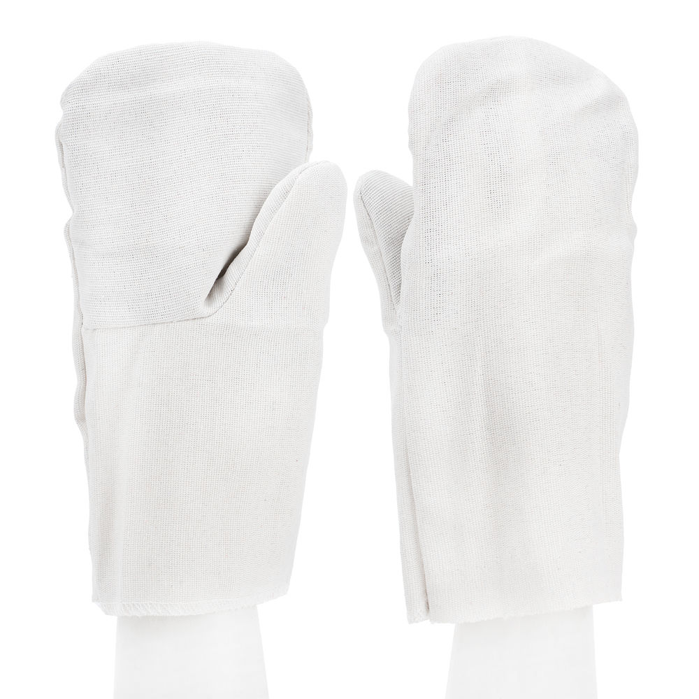 Рукавицы х/б двунитка, наладон двунитка, 1 размер Сибртех (68124)