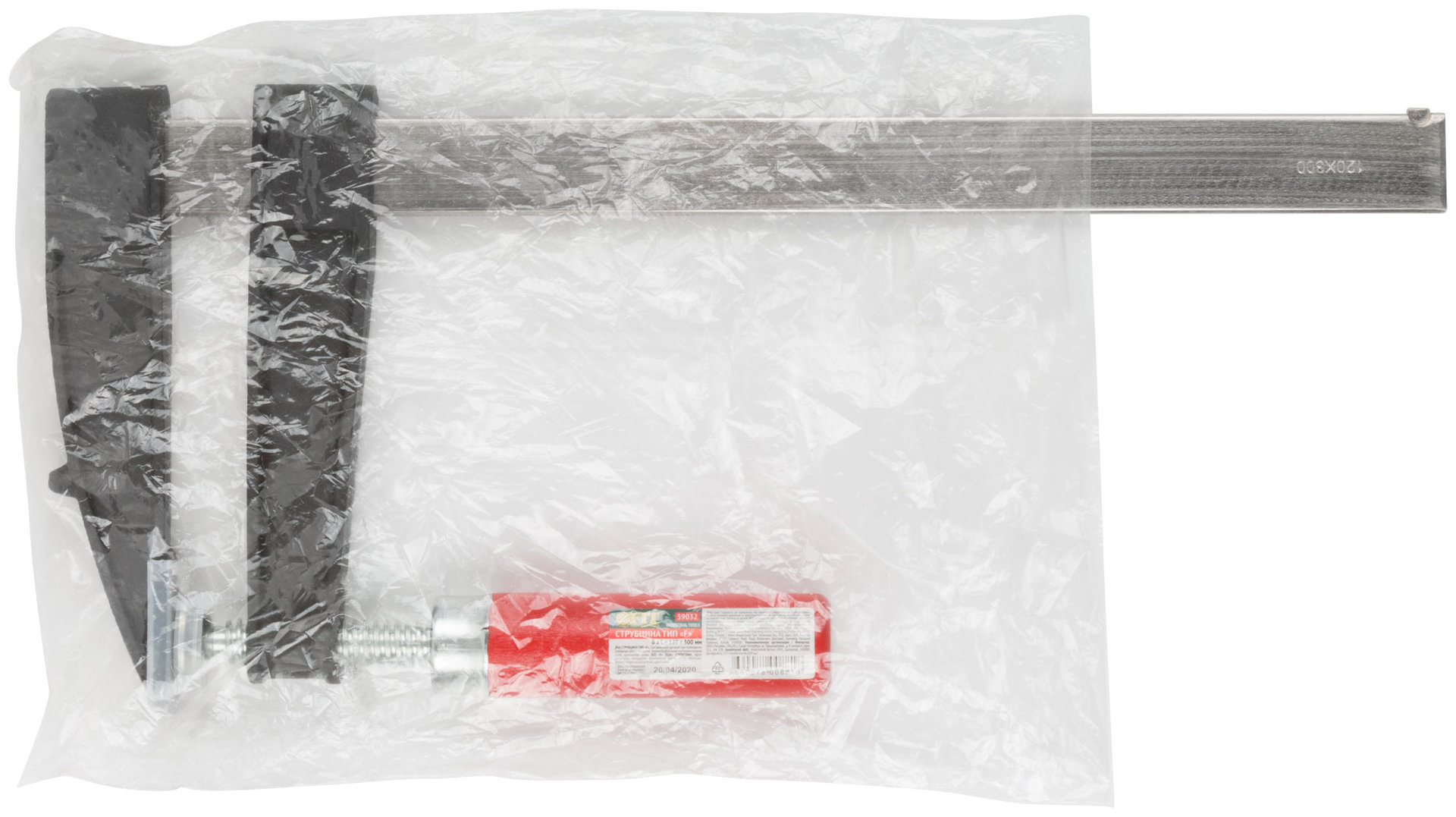 Струбцина тип F 120x300 мм (59032)