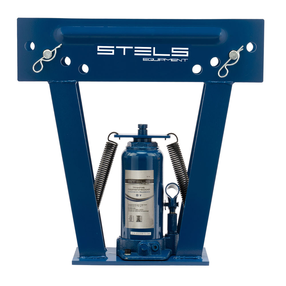 Трубогиб гидравлический, 8 т, в комплекте с башмаками 1/2-1 Stels (18114)