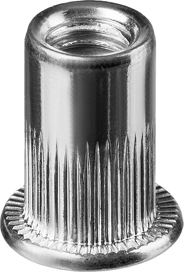 Резьбовые заклепки стальные с насечками Nut-S, М3, 1500 шт KRAFTOOL 311707-03