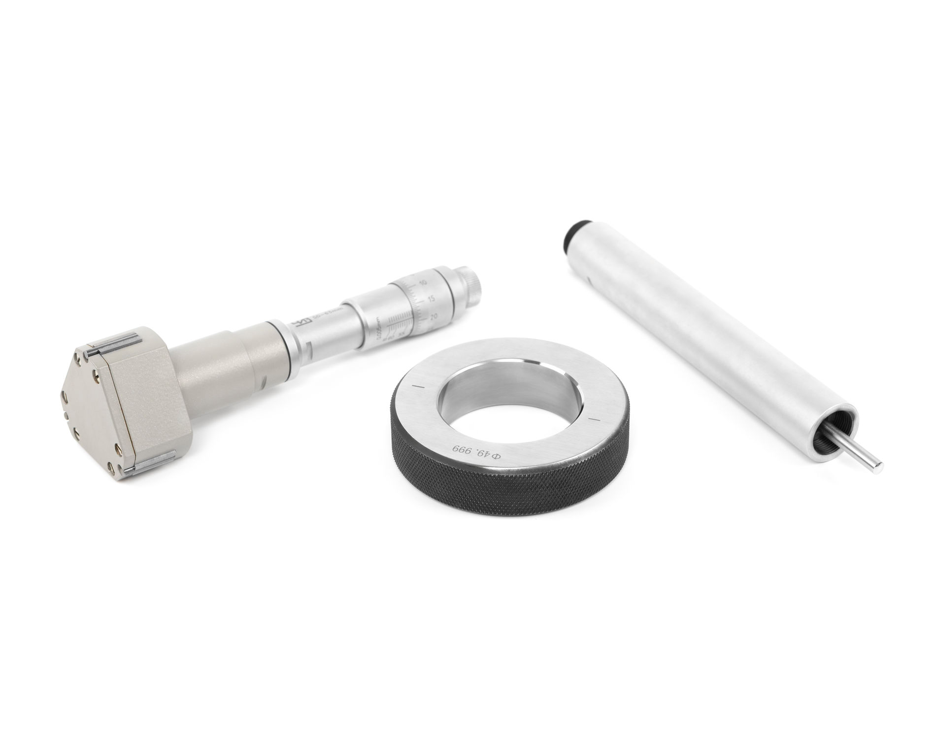 Нутромер микрометрический 3-точечный 50-63 0,005 у/к ЧИЗ