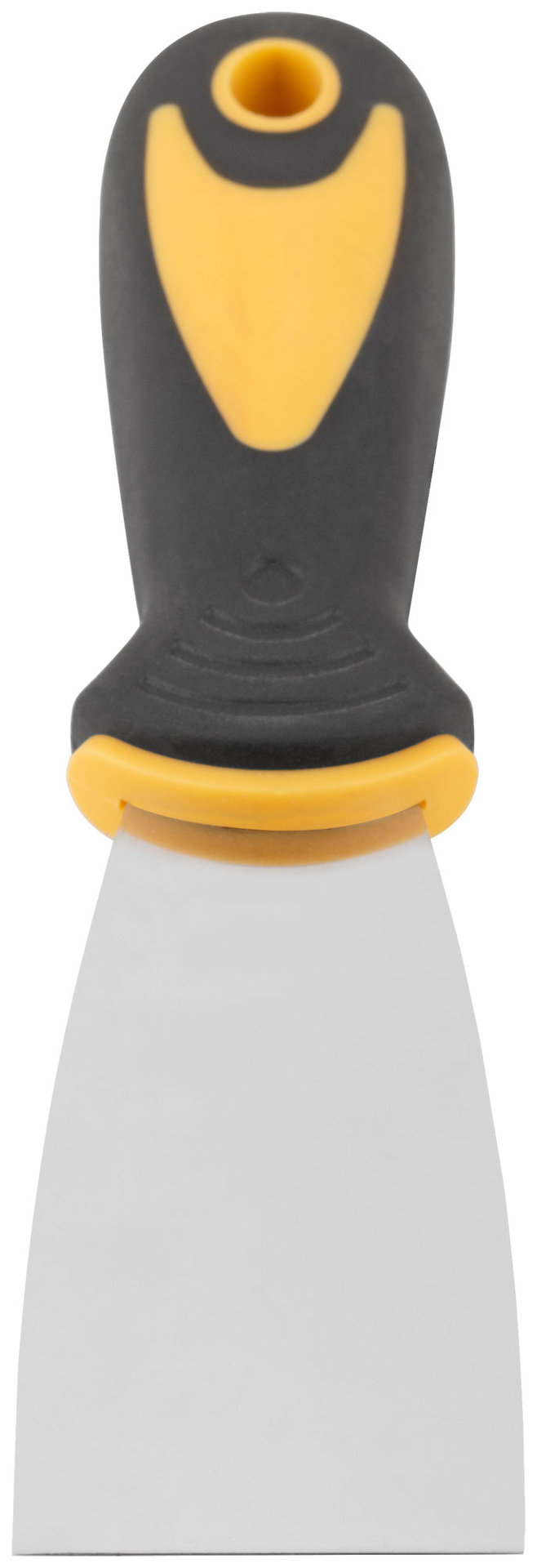 Шпатель, нерж.сталь, прорезиненная ручка 1,5 (38 мм) (06692)