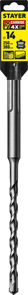 Бур SDS-max Professional Hercules-4Х STAYER 14x250/380 мм 29370-250-14  