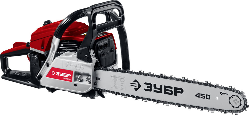 Бензопила 52 см3, 45 см ЗУБР ПБЦ-М52-45