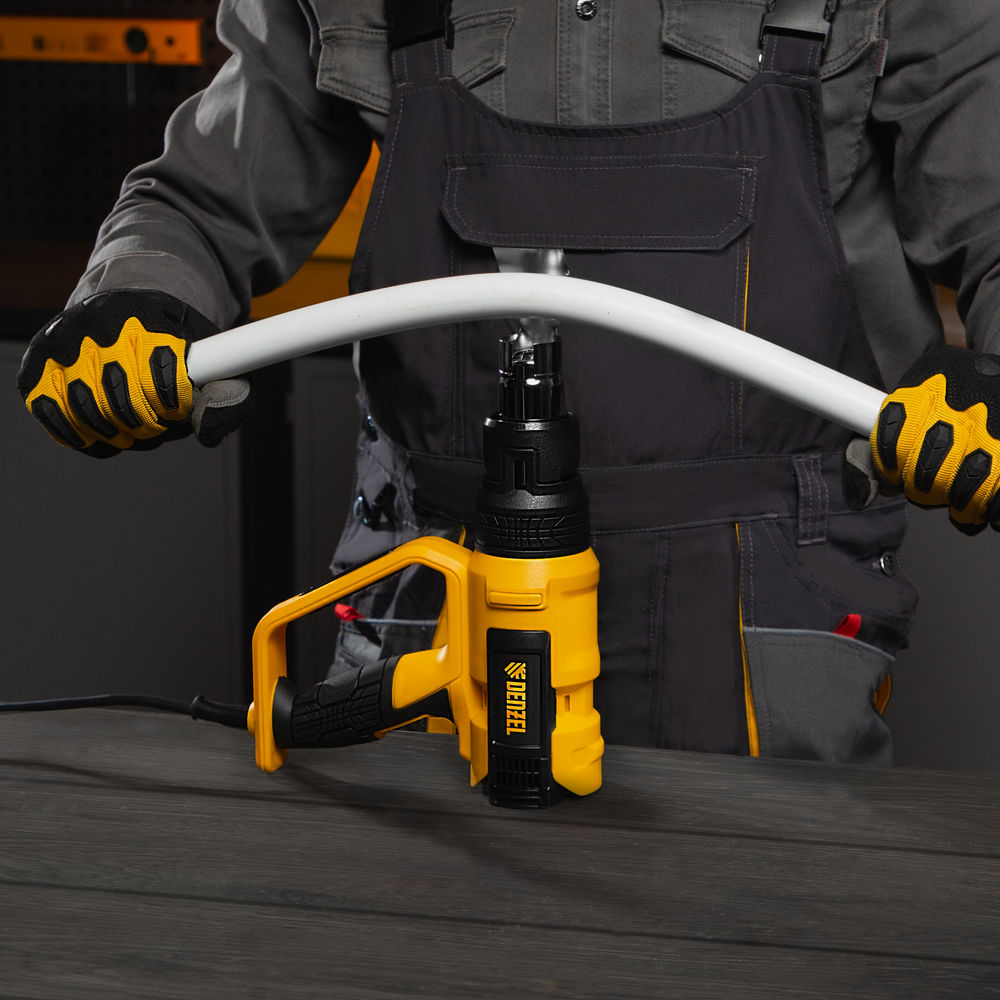 Фен технический HG-2000M, 2000 Вт, 3 режима Denzel (28005)