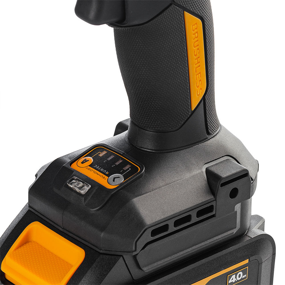 Гайковерт ударный аккумуляторный RUNTEC PRO 1/2, 20В, 2*4Ач, 1100Нм, RUNTEC, RT-IW1100