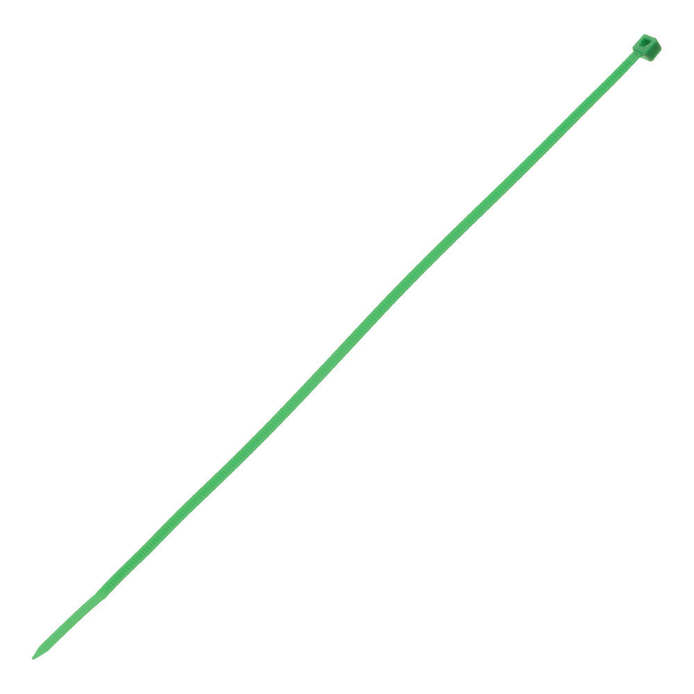 Хомуты, 250 x 3.6 мм, пластиковые, зеленые, 100 шт Сибртех (45513)