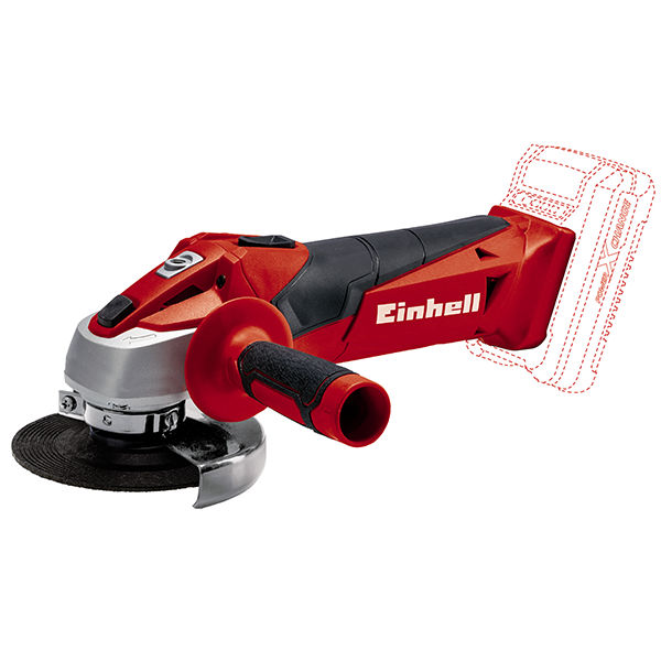 Шлифмашина угловая акк. Einhell PXC TC-AG 18/115 Li, 115мм,защ.от перегрузки, без АКК и ЗУ (4431130)