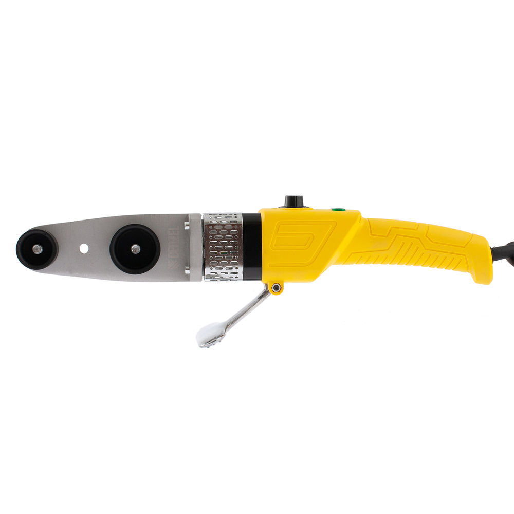 Аппарат для сварки пластиковых труб DWP-800, Х-Pro, 800 Вт, 300 град, комплект насадок, 20-32 мм Denzel (94207)