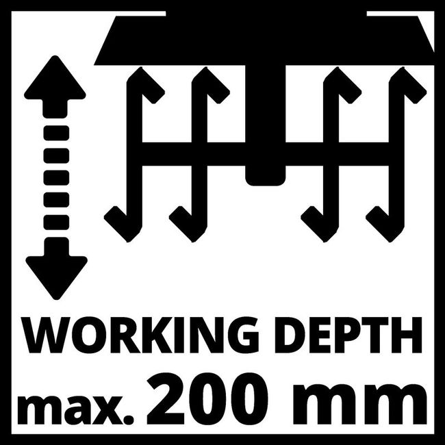 Культиватор электрический Einhell GC-RT 7530, 750Вт, 22х30см (3431050)