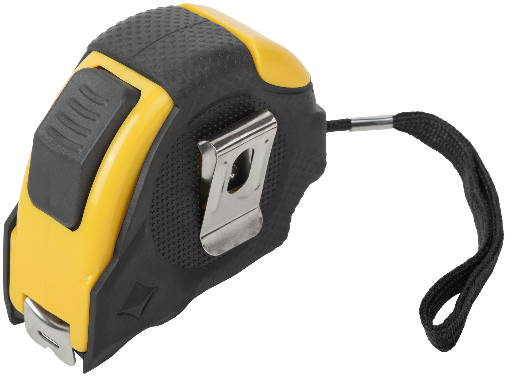 Рулетка Контур с автостопом, прорезиненный корпус 3 м x 16 мм