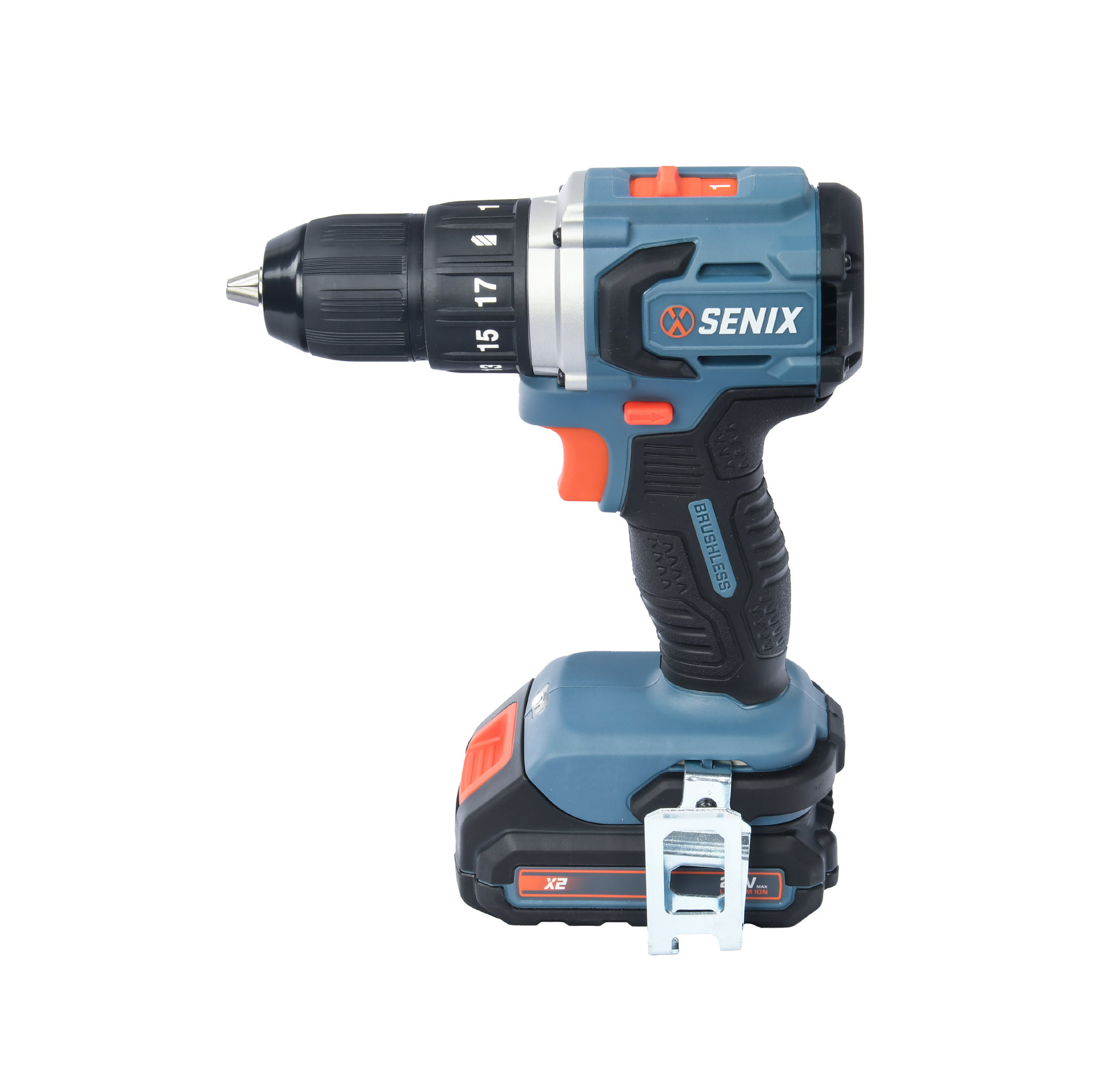 Дрель-шуруповерт, 60 Нм, без АКБ и ЗУ X2 20В