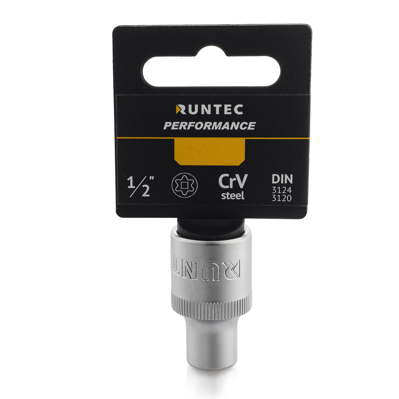 RUNTEC RT-H12SE10 Головка торцевая RUNTEC CrV, E-профиль, 1/2, E10 (RT-H12SE10)