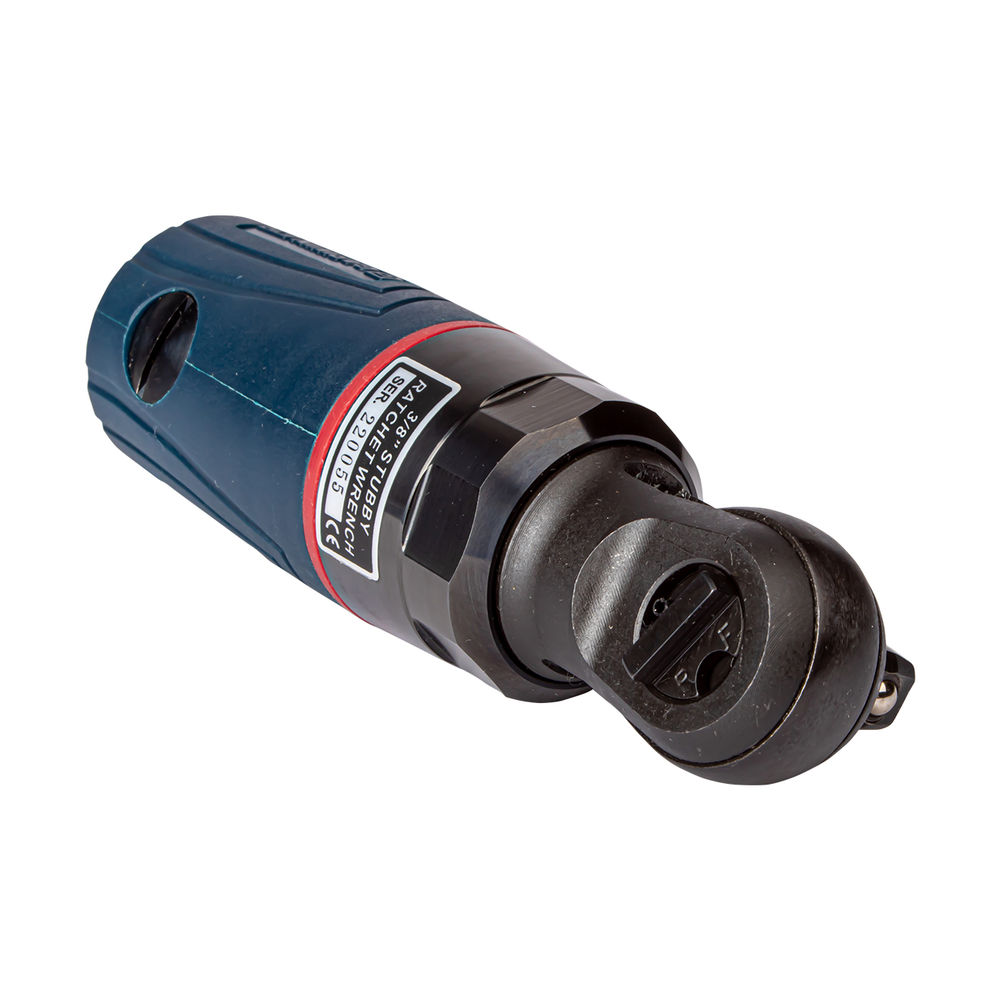 Пневмотрещотка 3/8 50 Нм (5.1 кГм), укороченная, композитная, GARWIN INDUSTRIAL, 801570-38-50