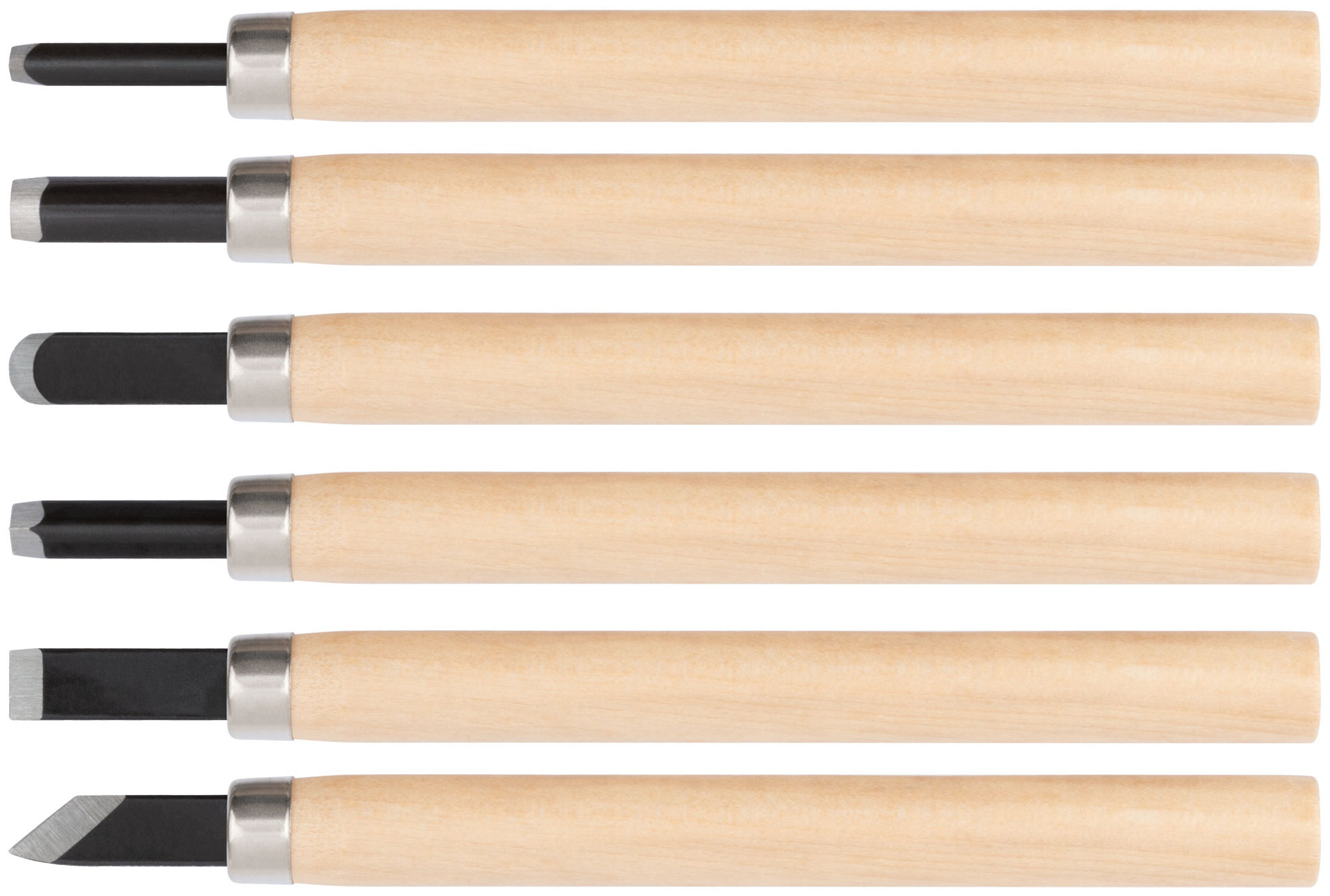 Резаки по дереву, 6 шт. (43410)