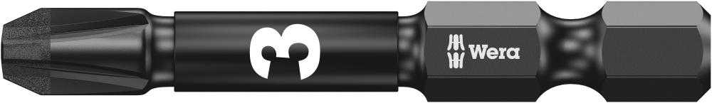 Бита ударная PZ 3 x 50 мм алмаз 1/4 E6.3 Impaktor серия 855/4 IMP DC PZ Wera WE-057662